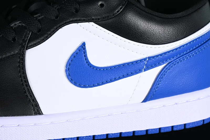 All categories Air Jordan Jordan series basketball shoes Air Jordan 1 Low Z version Air Jordan 1 Low AJ1 Joe 1 black and white low-top cultural basketball shoes 553558-140